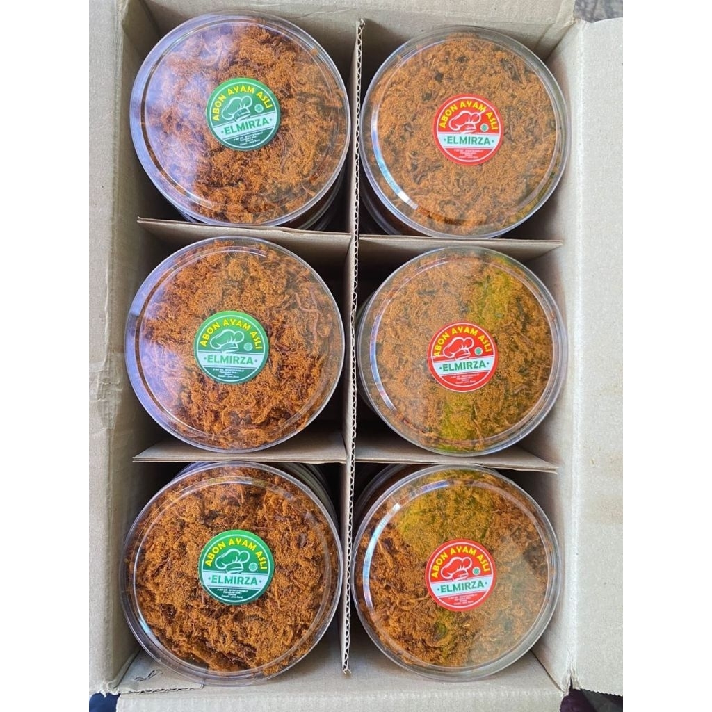 

Abon Ayam Elmirza Toples/Abon Ayam Untuk Makanan Sehari-hari/Abon Ayam Untuk Oleh-Oleh