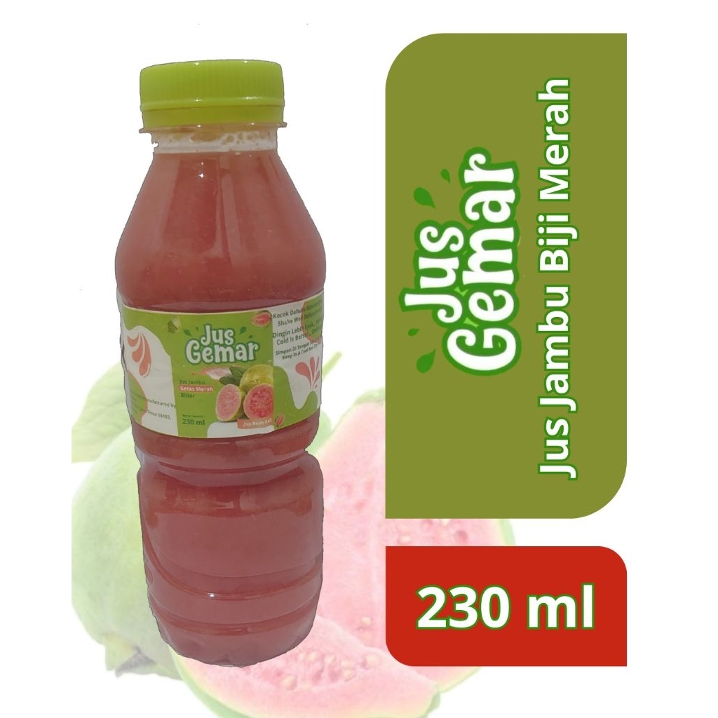 

4 Botol Jus GEMAR 230 ml