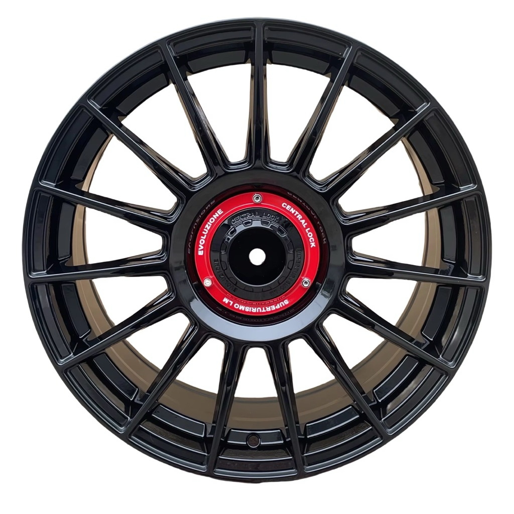 OZ Racing Superturismo GT | 17” 18” inch 4x114.3 5x114.3 5x120 ET +35 | Black and White