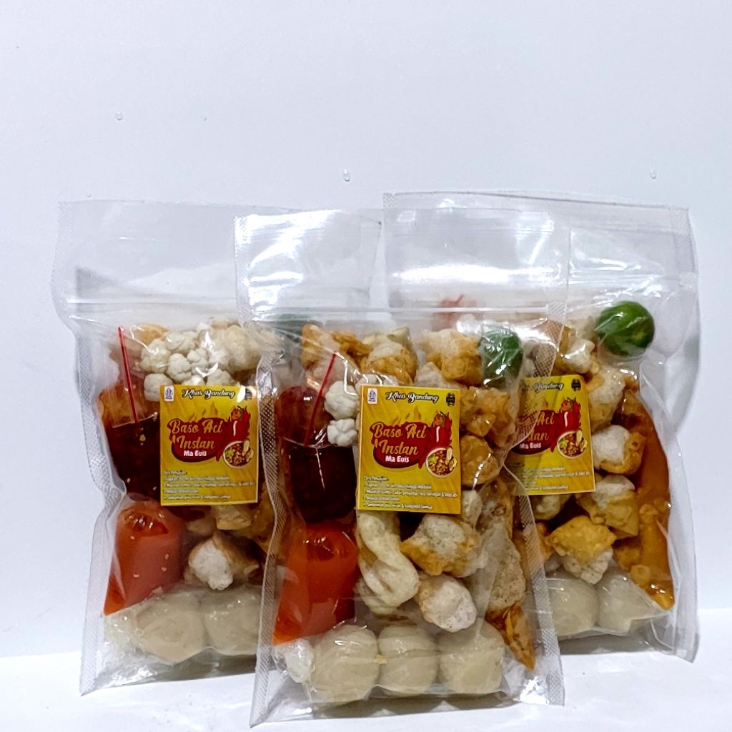 

BASO ACI INSTANT MA EUIS SAMBAL PEDAS PAKE BANGET