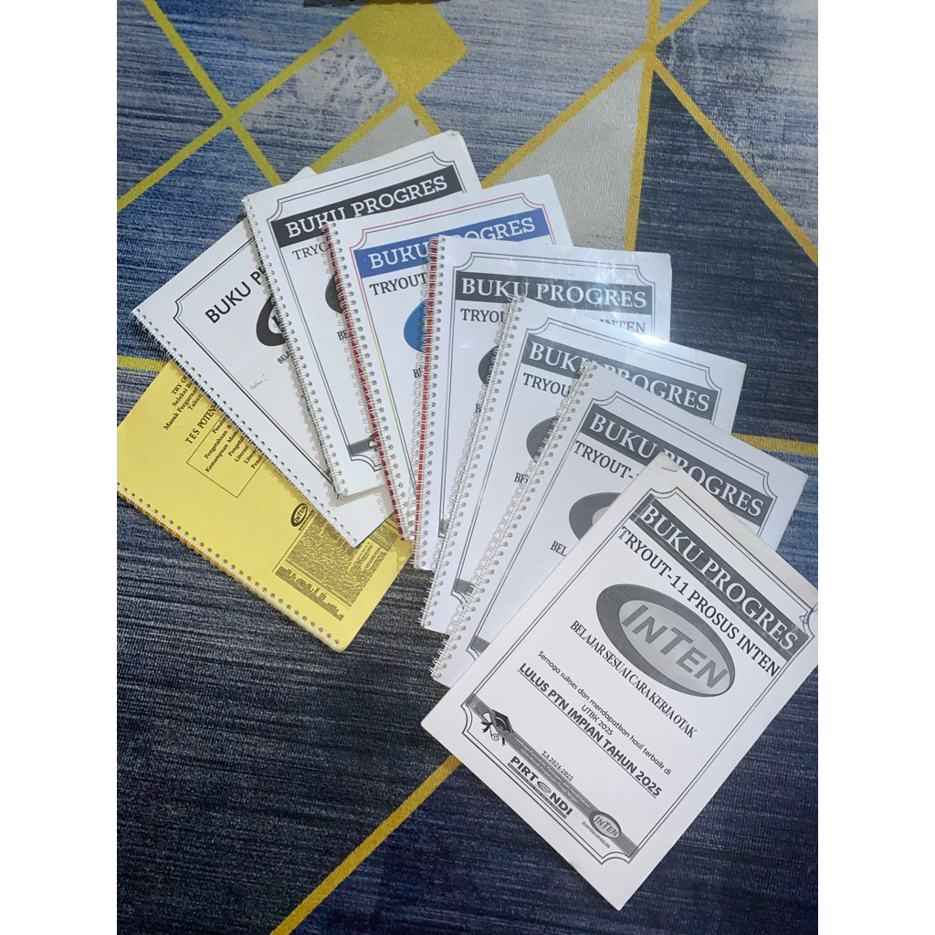 Buku Progress INTEN 2025 (8 TO Buku Progress)