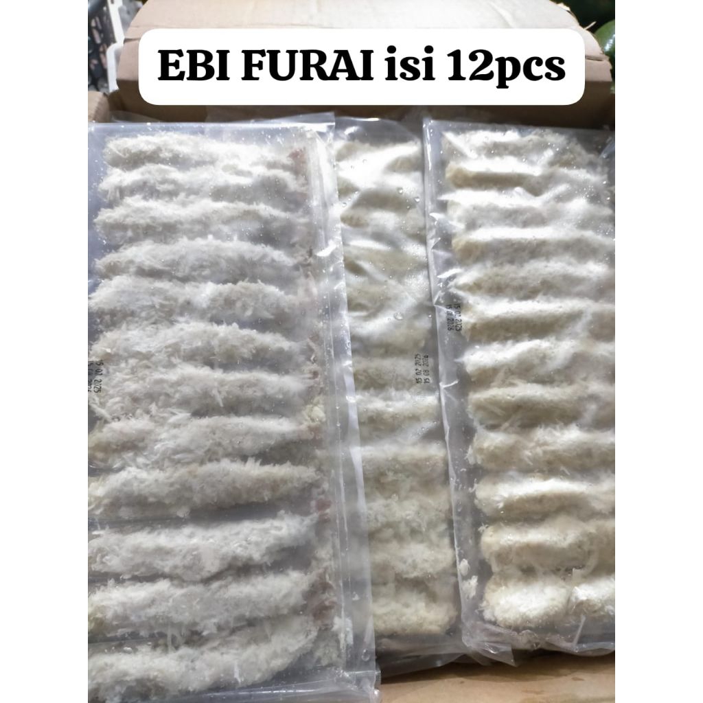 

Ebi Furai Isi 12 Pcs