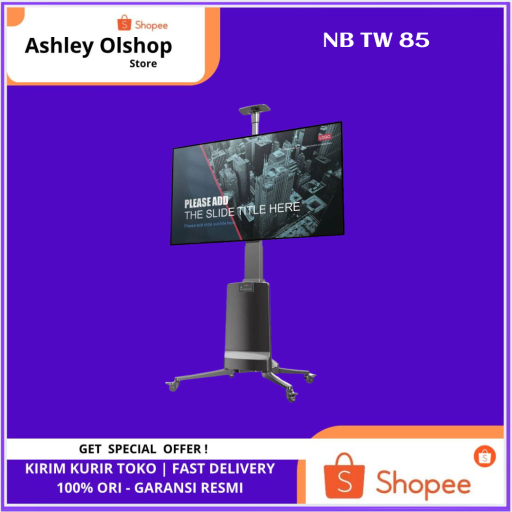 Bracket Standing NB TW85 Motorized Electric Bracket TV NB TW 85 Bracket Standing 86 Inch