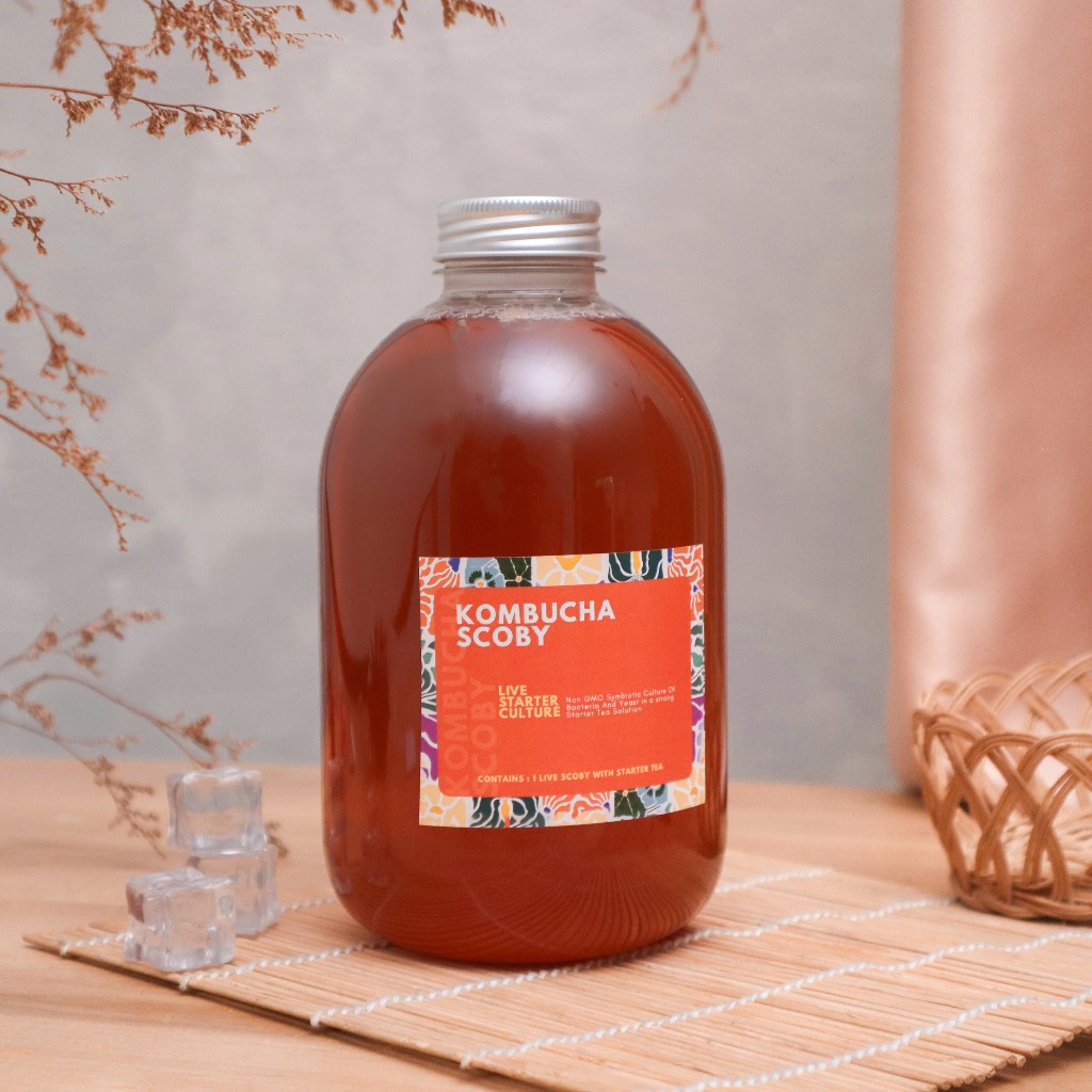 

Starter KOMBUCHA Premium | Biang Teh Fermentasi Tanpa SCOBY by. MADAMBUCHA