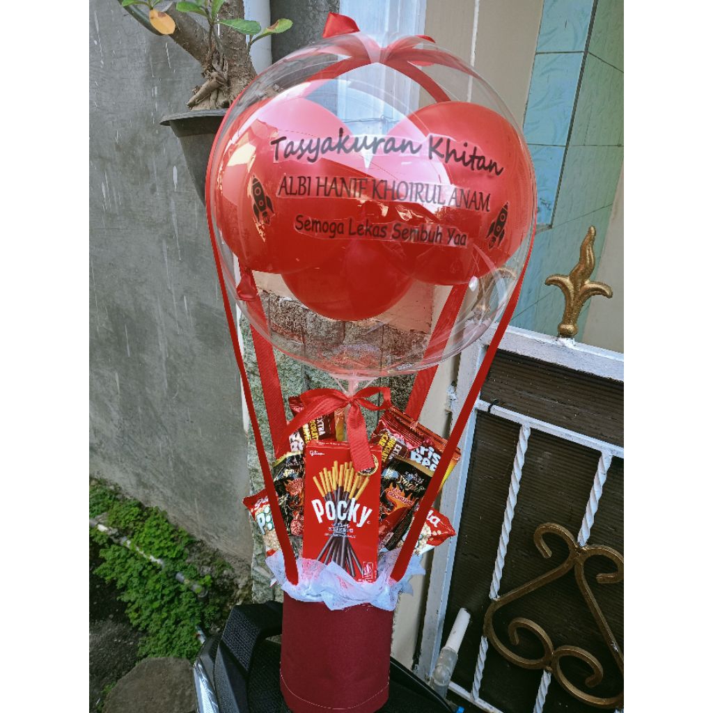 

buket balon snack
