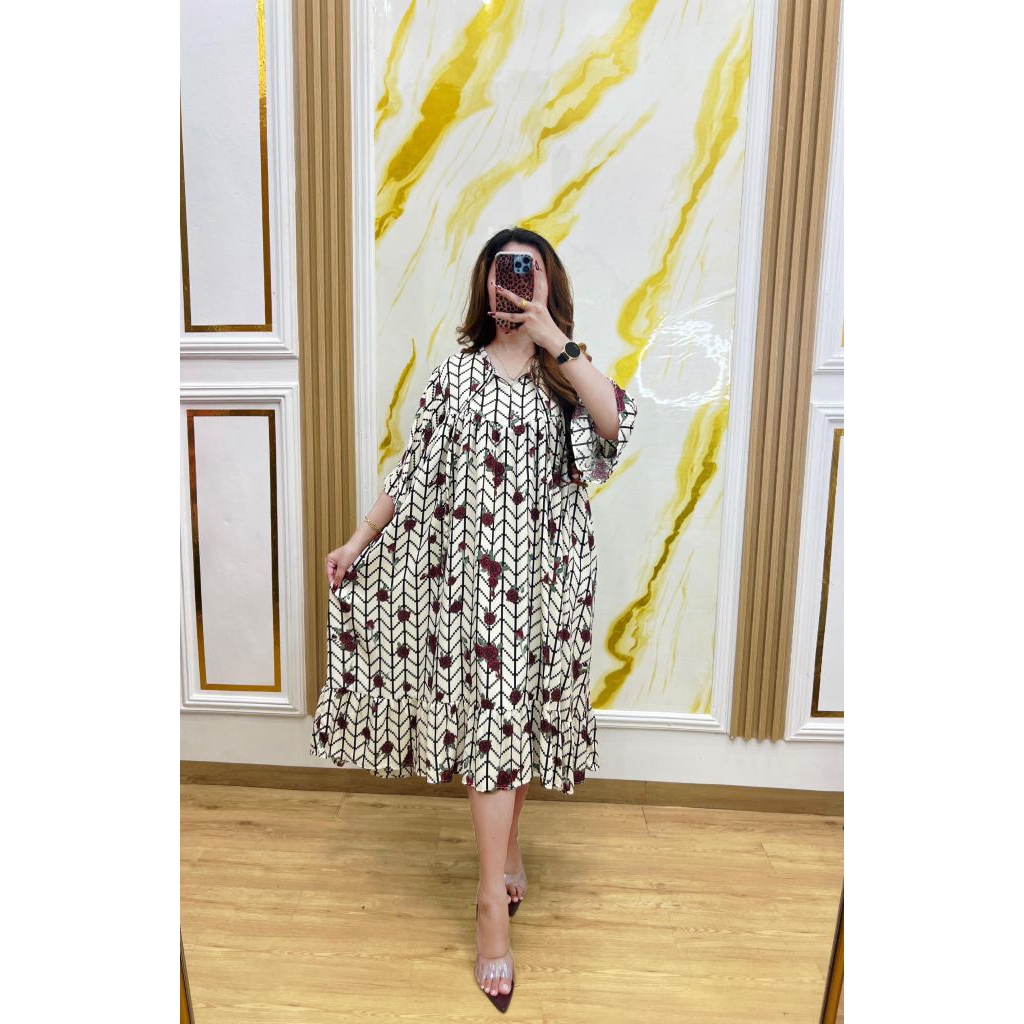 dress midi Natalie vn store fashion