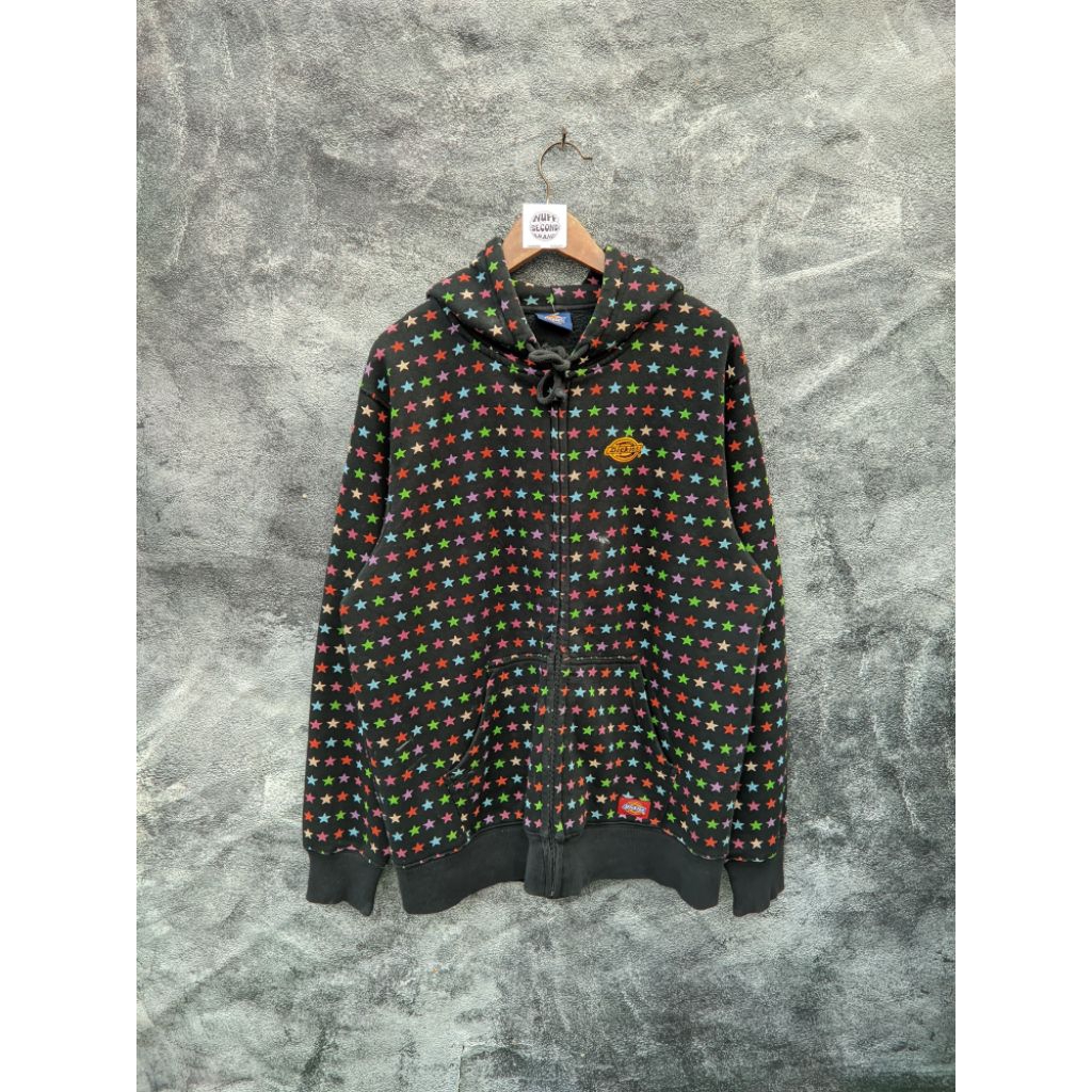 HOODIE DICKIES ALL OVER PRINT STAR SZ M