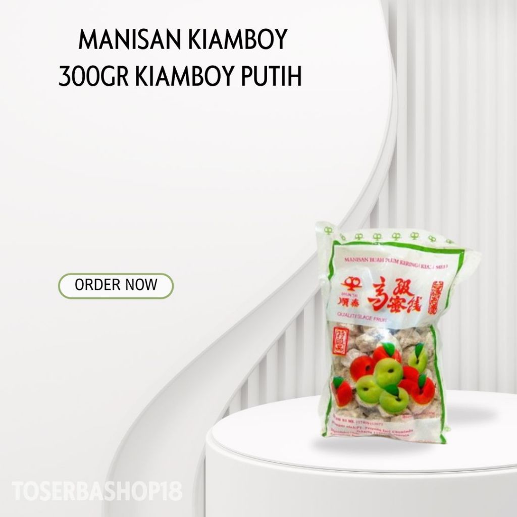 Manisan Kiamboy / Kiamboi Merah / Putih / Cemilan Kiamboy 300gr