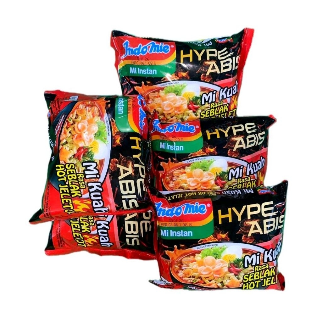 

INDOMIE HYPE Rasa SEBLAK HOT JELETOT//Mie instan