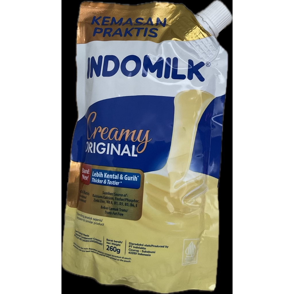 

Indomilk Pouch Putih 260g