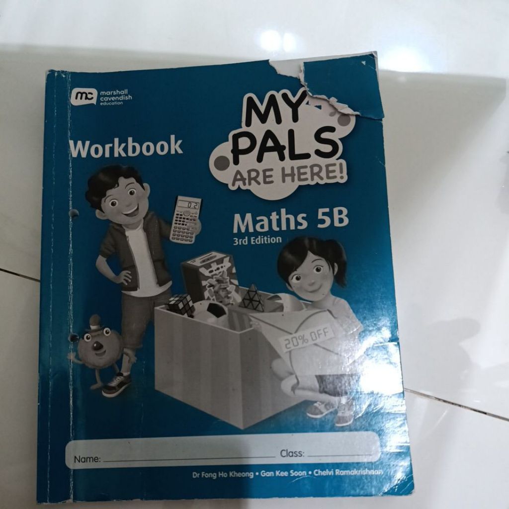 My pals are here Math workbook 5B