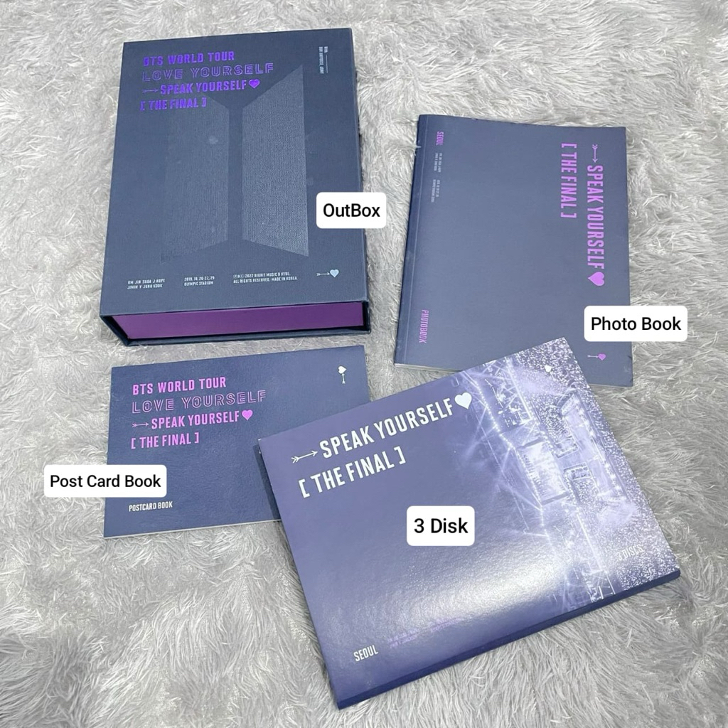 BTS LOVE YOURSELF IN SEOUL DVD , BLU-RAY