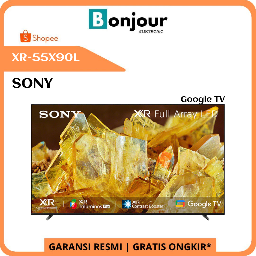 Sony Bravia 55 Inch X90L 4K Google TV Sony 55X90L Sony XR-55X90L 120Hz
