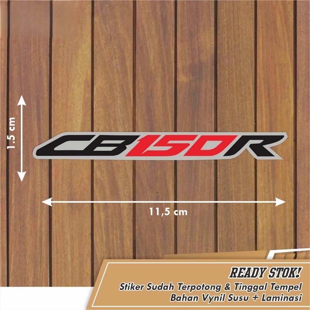 STIKER PRINT CUT OTOMOTIF CBR 150R - STIKER MOTOR STIKER MODIF MOTOR READY