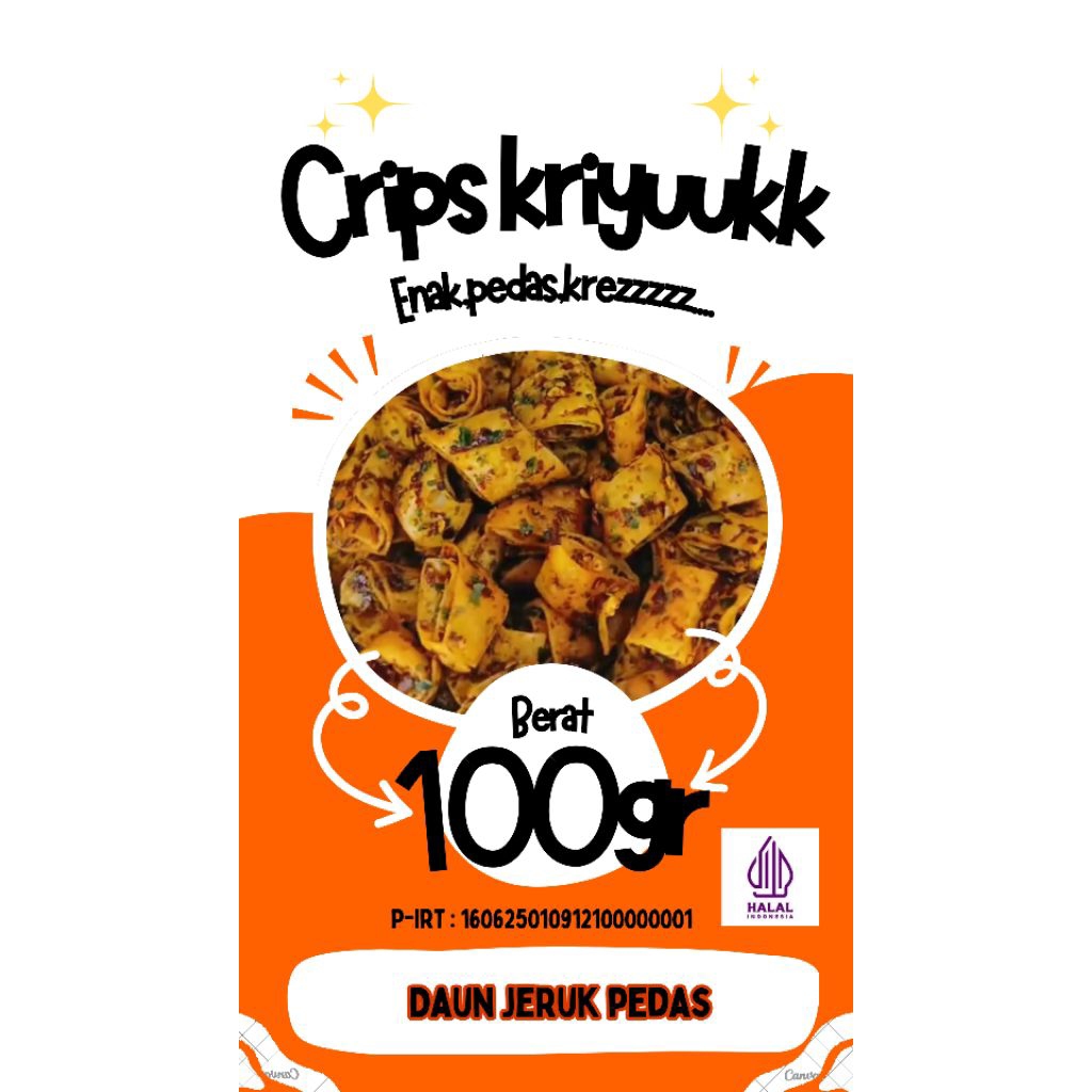 

crips kriyuukk extra pedas nampol dan cokelat