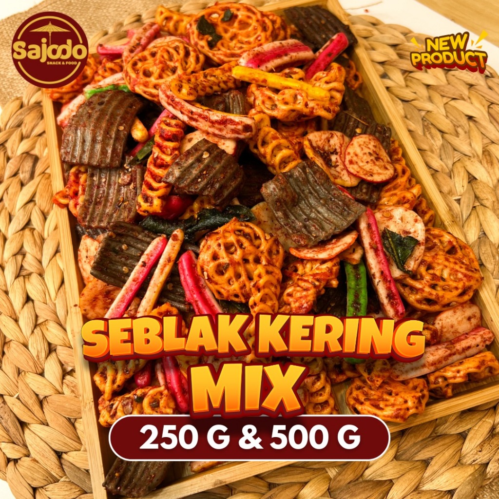 

MIX KERUPUK SEBLAK KERING SAJODO SNACK & FOOD