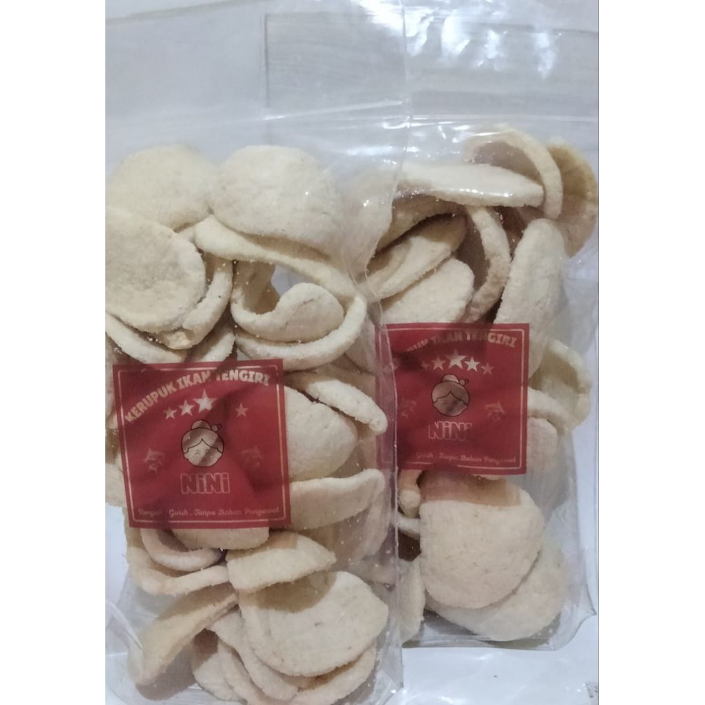 

KERUPUK IKAN TENGGIRI NINI / KERUPUK KEMPLANG NINI ISI 100GR PREMIUM