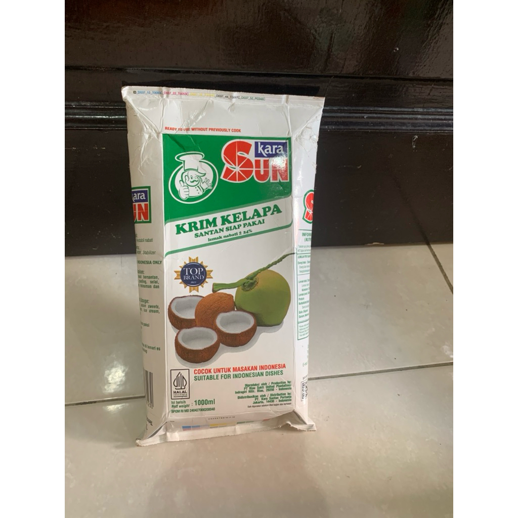 

REJECT SUN KARA SANTAN KELAPA ORI EXPIRED 2026 bulan Juli