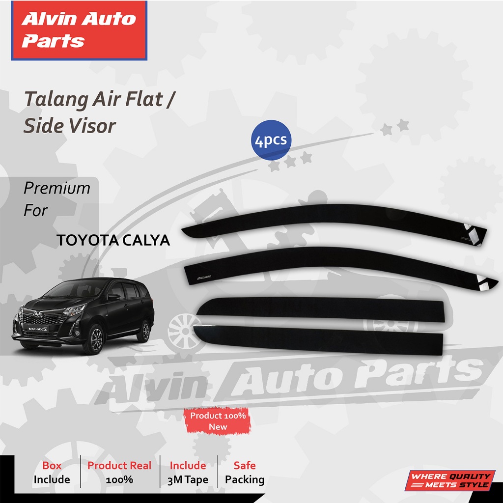 TALANG AIR CALYA/ SIDE VISOR CALYA FLAT / ACCESSORIES TOYOTA CALYA