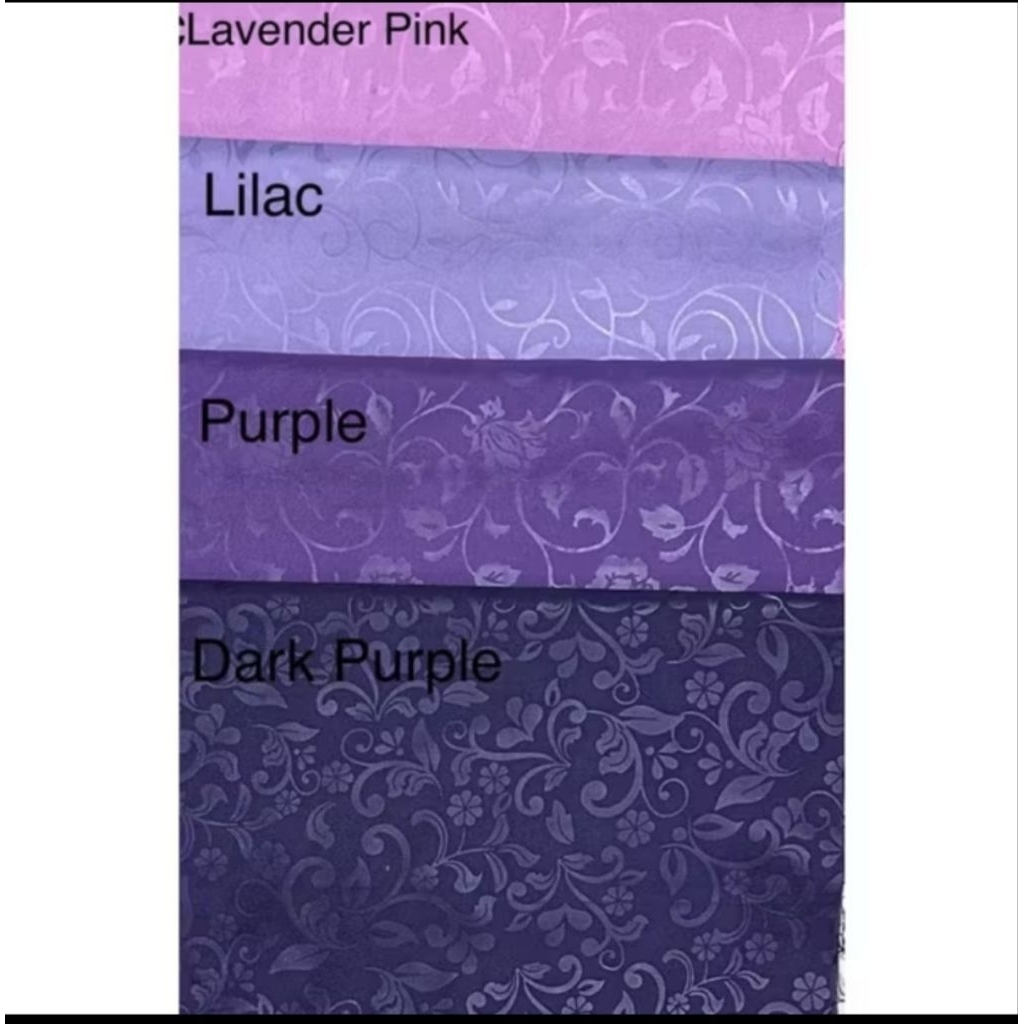 kain Bahan Embos Sprei Motif Polymicro Meteran