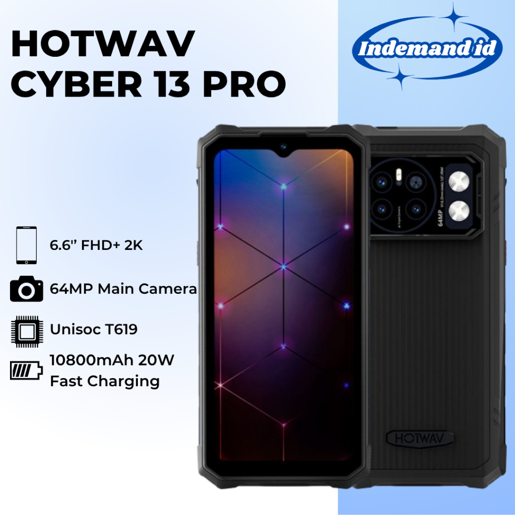 Hotwav Cyber 13 Pro 20GB 256GB Android 13 10800mAh 20W