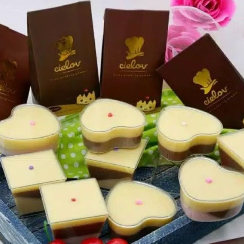 

silky puding cielov/powder silky puding/cielov