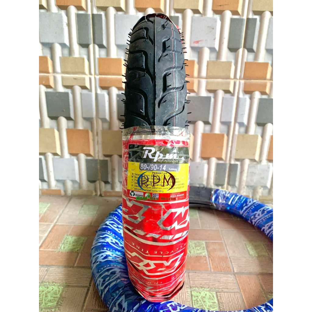 BAN METIK TUBLES RPM 80/90-14 RING 14