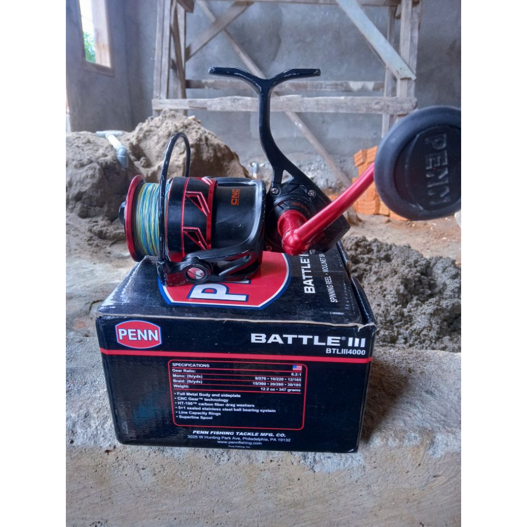 reel penn battle 3 4000 second