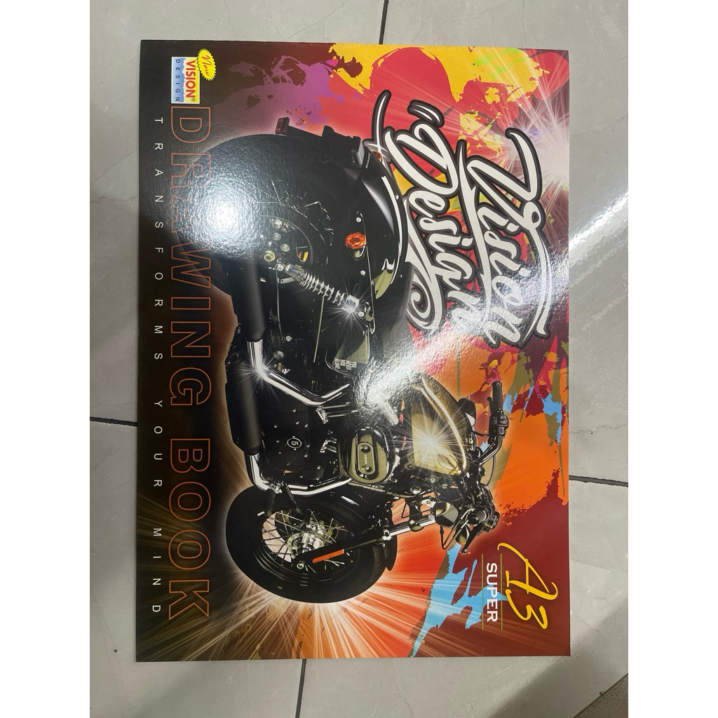 

BUKU GAMBAR VISION A3 BESAR 1 Pcs