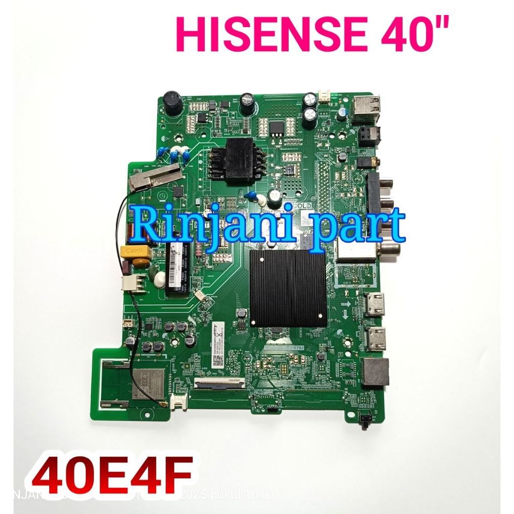MAINBOARD SMART ANDROID DIGITAL TV LED HISENSE 40E4F