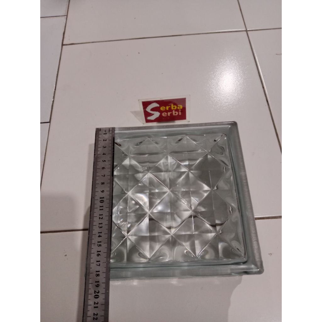-/PCS GLASS BLOCK-Kaca blok aksesoris dinding hias (instan)