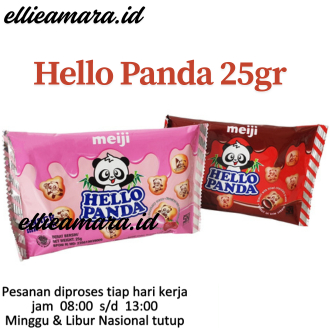 

HELLO PANDA BISKUIT ISI COKELAT / STRAWBERRY CREAM 25gr