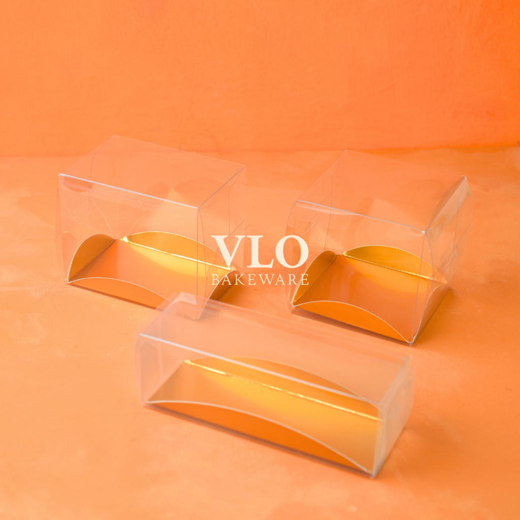 

[1 SET ISI 10 PCS] Kotak kue mika premium ada tatakan gold | kotak kue hampers natal imlek cny lebaran