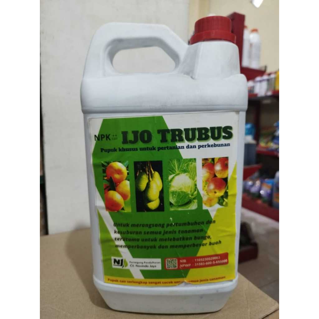 

NPK CAIR IJO TRUBUS 5 lt pupuk khusus untuk pertanian dan perkebunan
