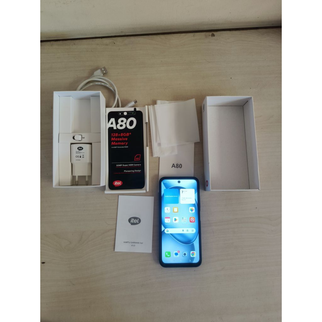 itel A80 4/128GB . mulus. bekas / second