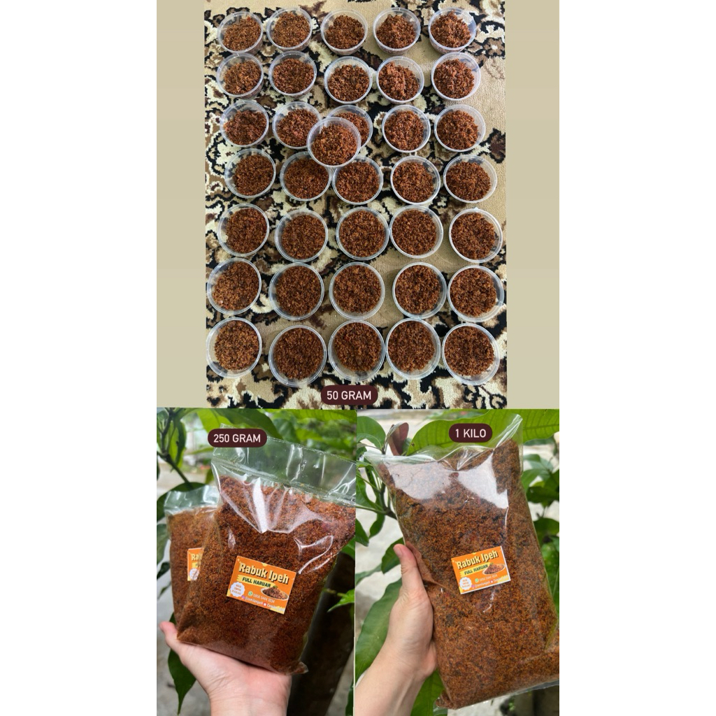 

RABUK HARUAN FULL TANPA CAMPURAN AMPAS KELAPA