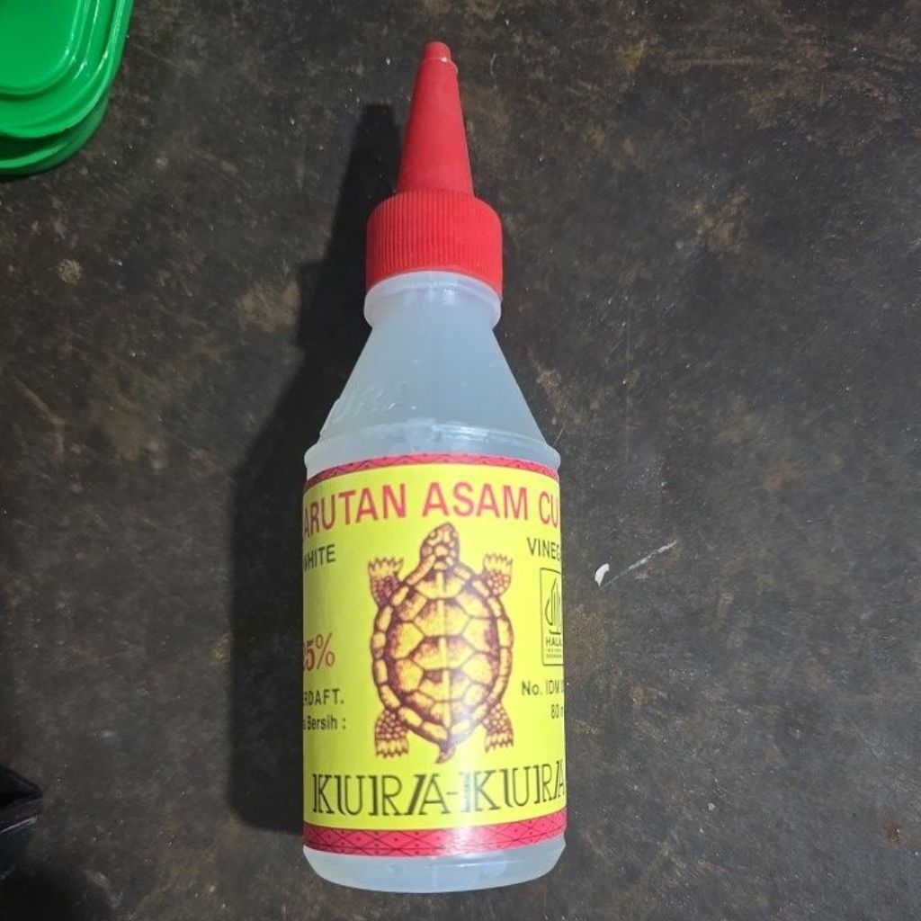 

Cuka kura kura larutan asam cuka white vinegar masak 80ml 1 botol