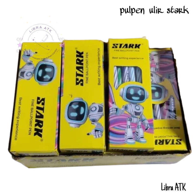 

STARK Pulpen ulir murah per pak isi 12 pcs