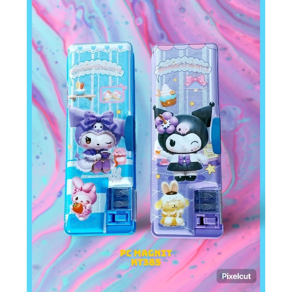 

PENCIL CASE / DUSGRIP / TEMPAT PENSIL MAGNI KUROMI KT385 / 1PCS