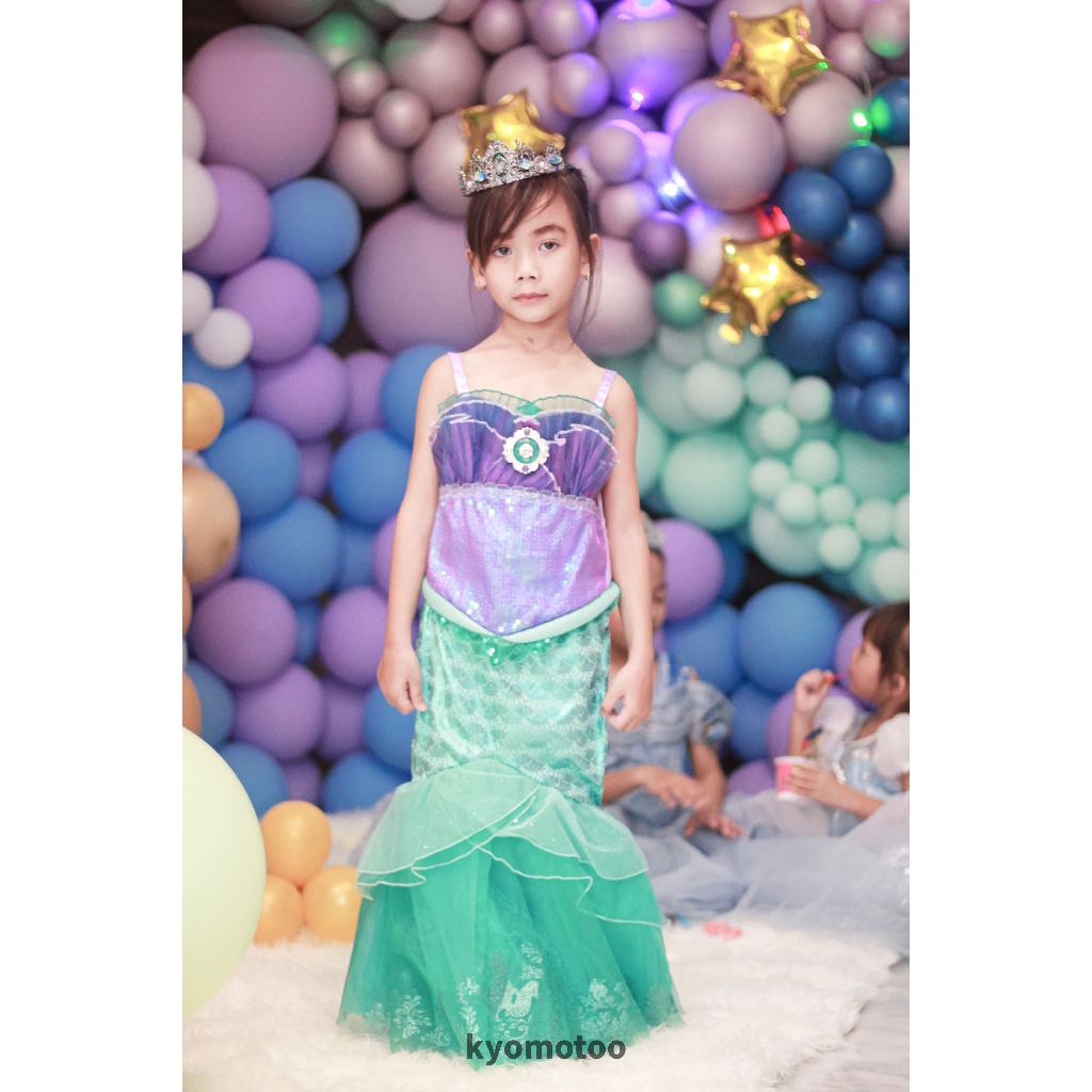 Preloved New | kostum mermaid Ariel | Disney Kostum | Princess Kostum