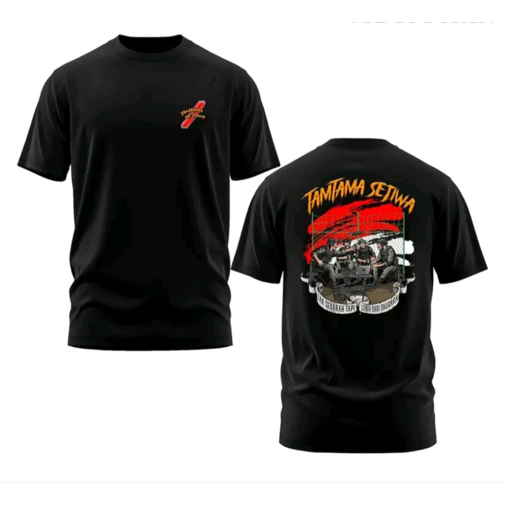 KAOS DISTRO TAMTAMA SEJIWA BAHAN KATUN VIRAL