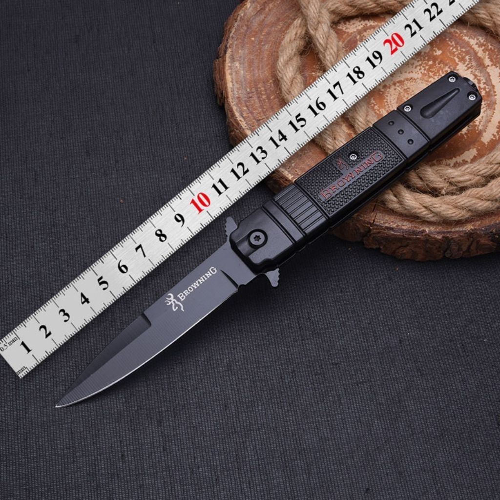 Pisau Lipat / Pisau Lipat Survival / Outdoor Knife Browning / Pisau Lipat Camping