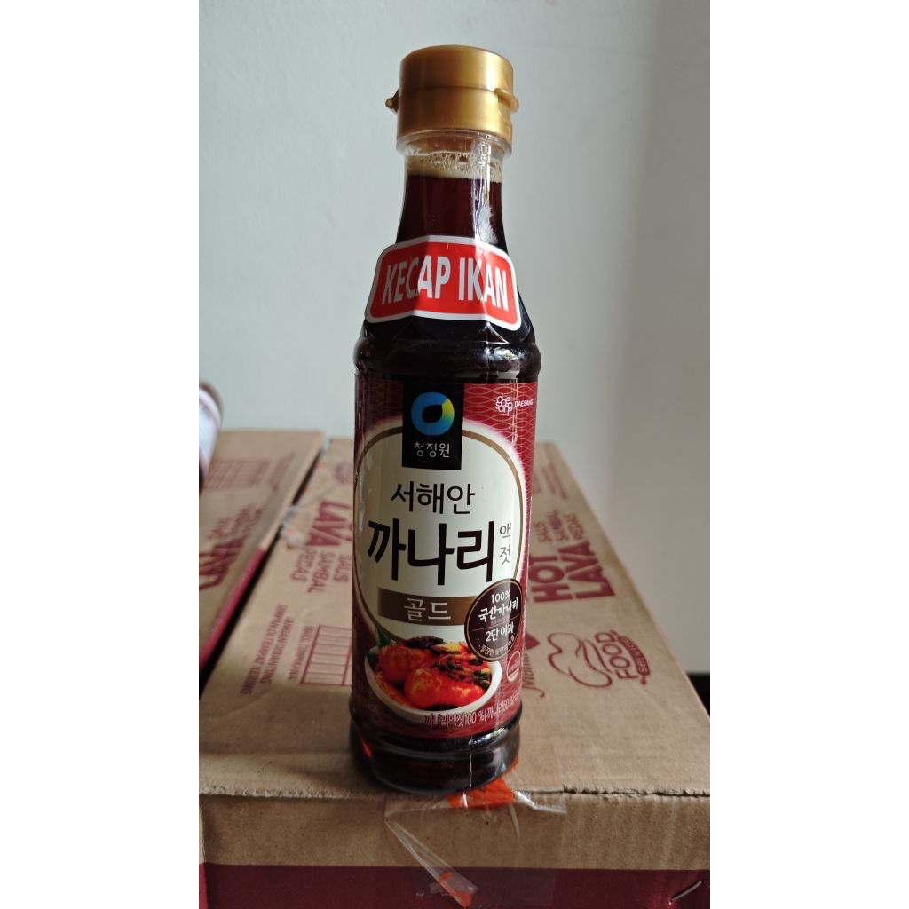 

Daesang Chung Jung One - Canari Sauce 500g / Kecap Ikan Teri Korea / Saos Canary