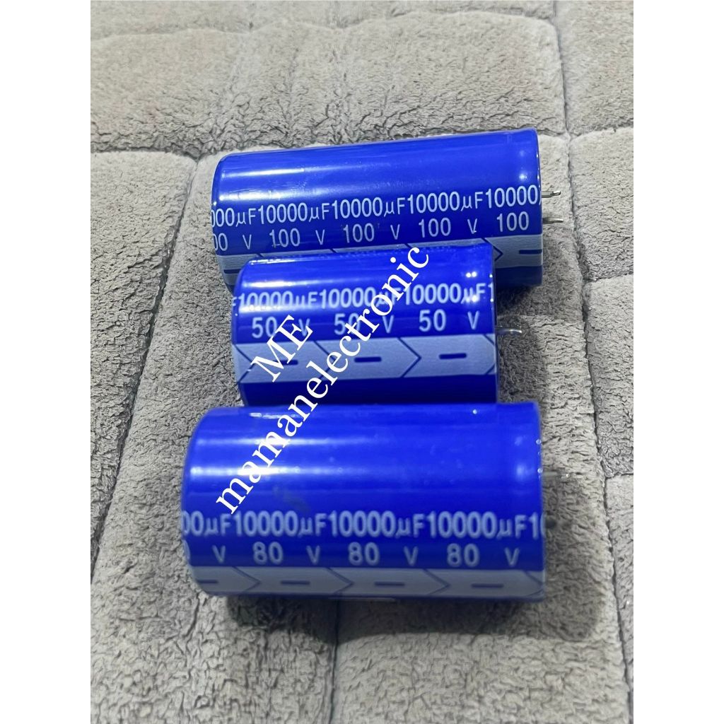 Ciasaatcisarua Elco Capacitor 10000Uf 100V Nch / Elco Kapasitor 10000Uf 100V Nch