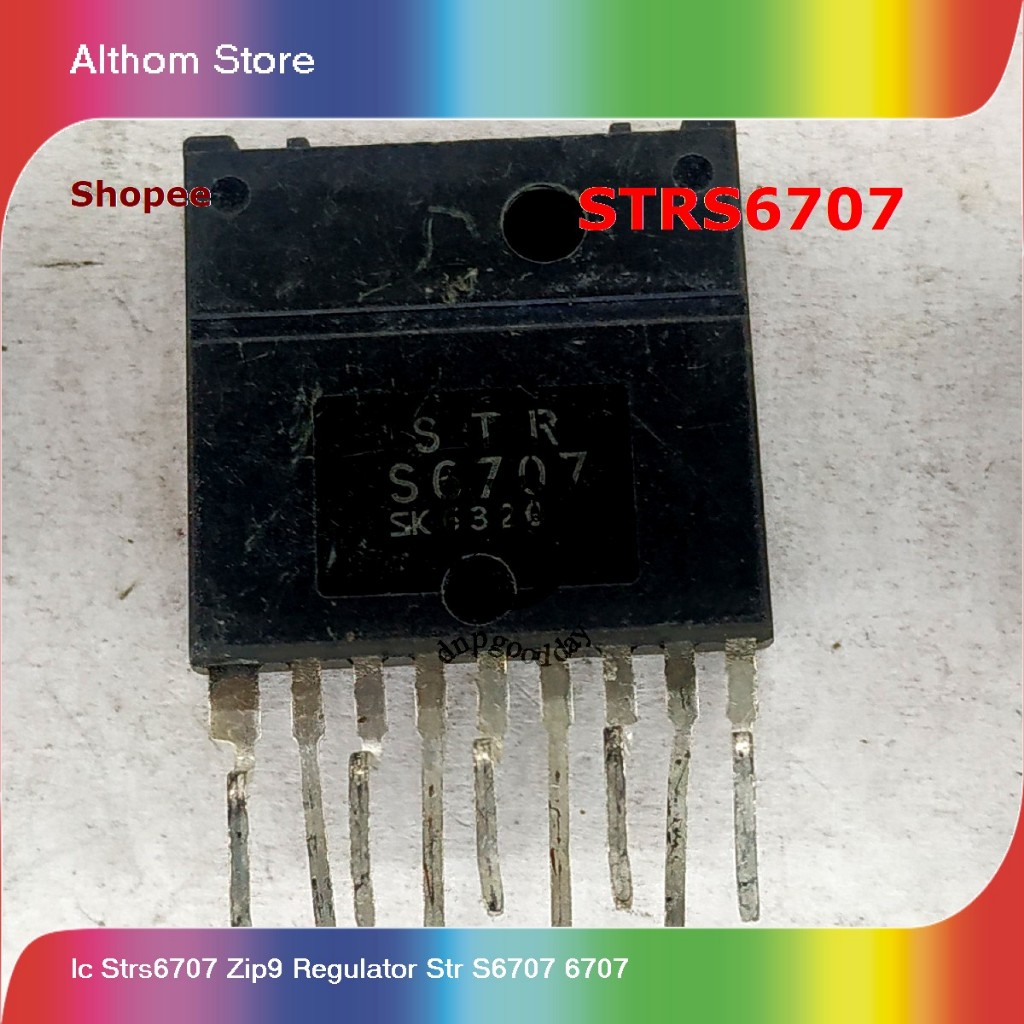 ic strs6707 zip9 regulator str s6707 6707
