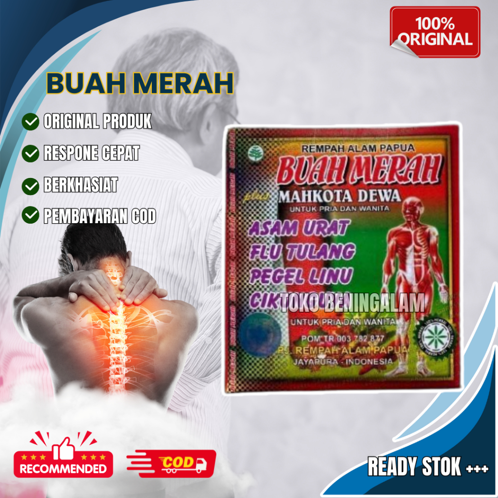 

Buah Merah Mahkota Dewa Serbuk Original 15 Sachet
