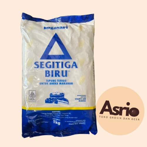 

TEPUNG TERIGU Segitiga Biru 1 Kg