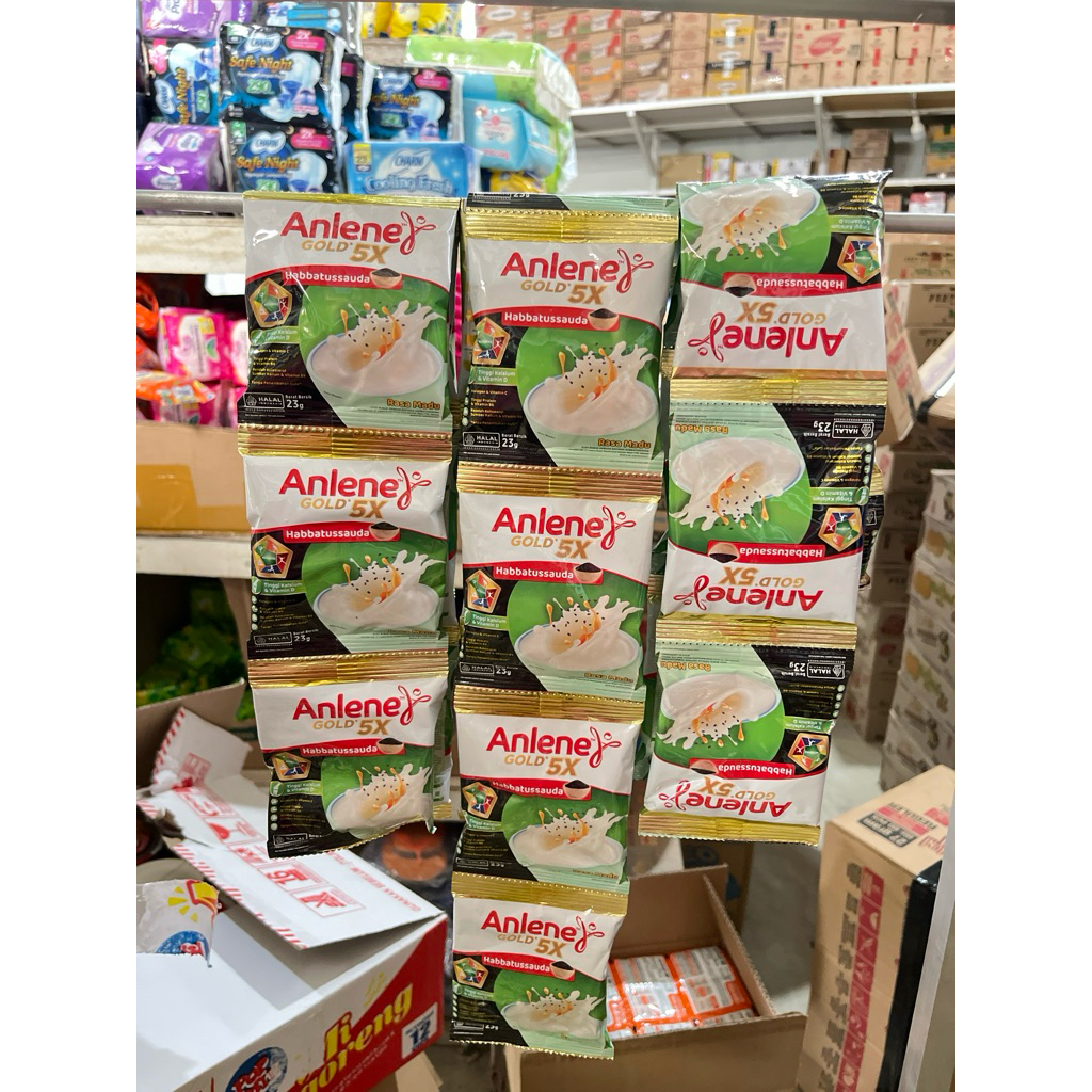 

anlene GOLD 5x habbatussauda rasa madu