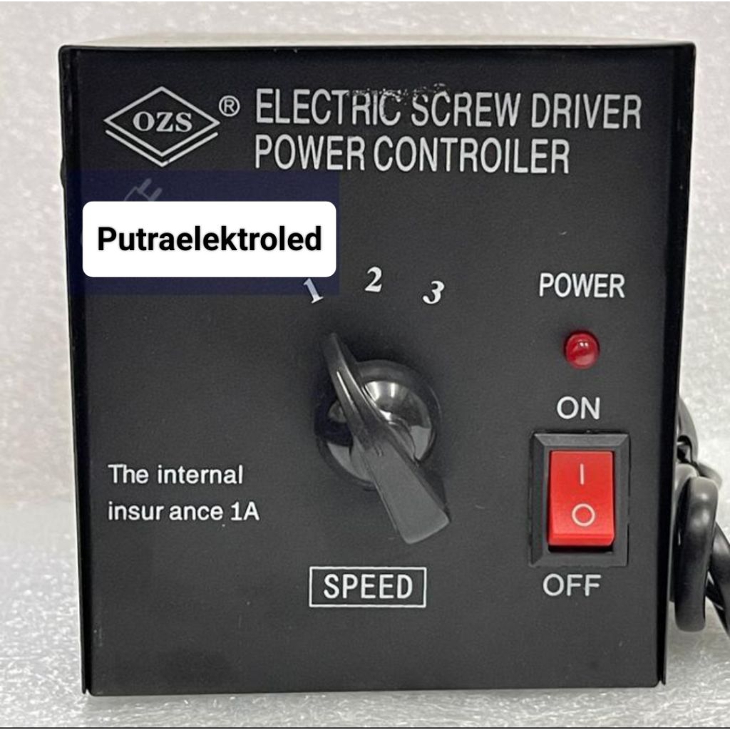 Adaptor Obeng Listrik DC 12V 24V 36V ( Pengatur Kecepatan )