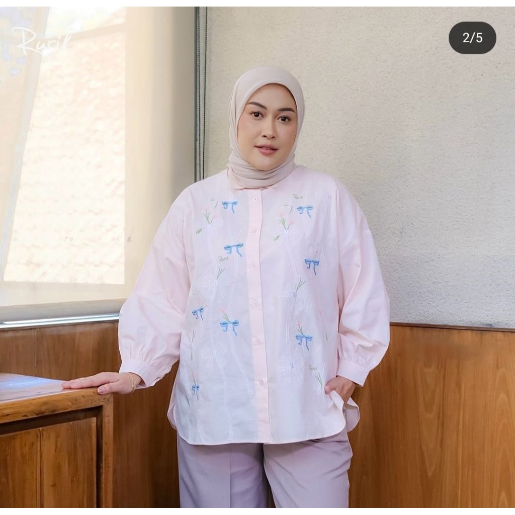 RURIK - EDMUND EMBROIDERY SHIRT (SM)